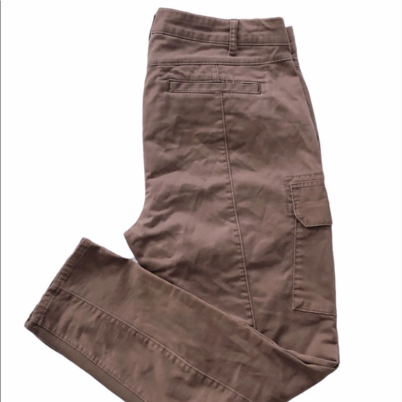 Rare- GAP RETRO V YOKE KHAKI SLIM FIT ANKLE PANT‐cargo - Picture 4 of 16